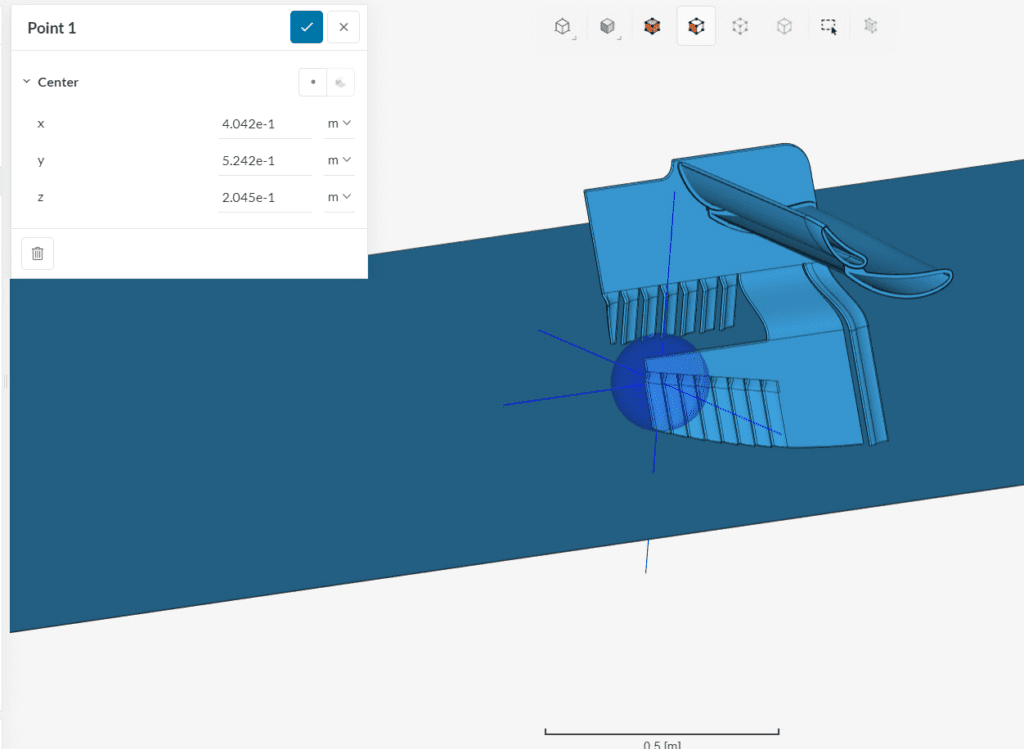 spoiler geometry failed meshing operation