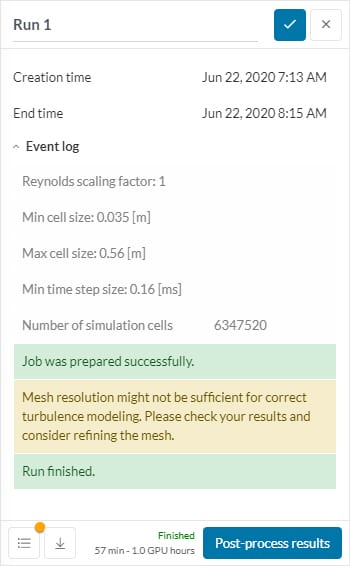 coarse mesh lbm y+ too high