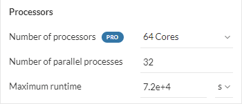 processors section simulation control panel solve memory error simscale structural