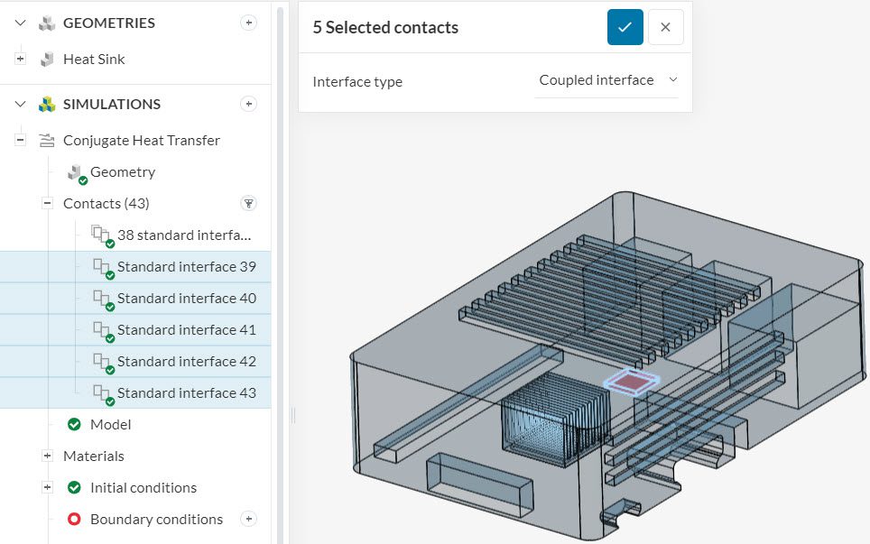 filtered interfaces being exposed individually in the contacts tree