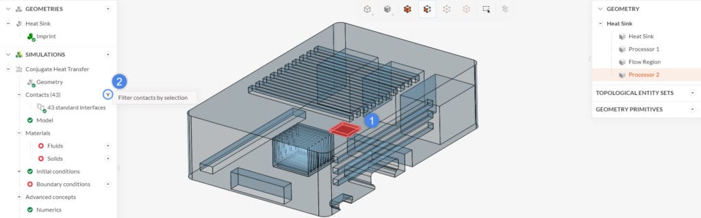 workflow to filter contacts in CHT analyses by selection
