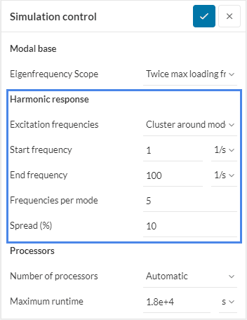 Modal based harmonics cluster around modes